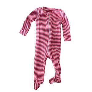 Striped Footed Onesie / Romper: Holiday Stripes, Labyrinth 80s baby inspried!